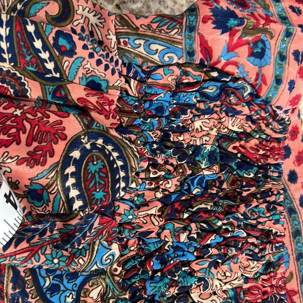 SOLD OUT - Women's Boho Printed Palazzo Side Split Wide Leg. Medium - Picture 3 of 3